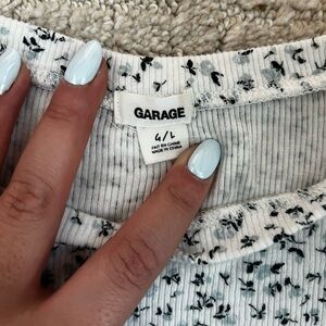 Garage Floral Crop Top